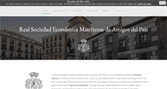 Desktop Screenshot of economicamatritense.com