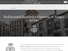 Tablet Screenshot of economicamatritense.com